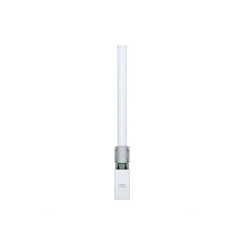 Antena Omni de Polaridad Doble MIMO 2x2 2.4 GHz AMO-2G10 Ubiquiti | Alta Cobertura Antena Omni de Polaridad Doble MIMO 2x2 2.4 GHz AMO-2G10 Ubiquiti | Alta Cobertura